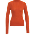 Wool turtleneck sweater