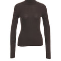 Rollkragenpullover aus Wolle