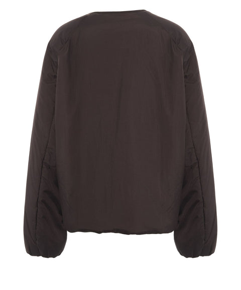Giacca puffer con maniche a palloncino