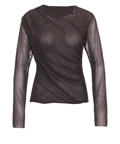 T-shirt semitrasparente