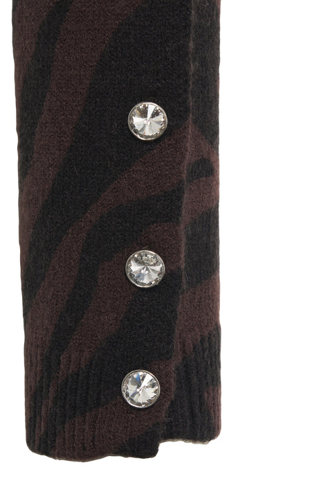 Pullover mit Animal-Print