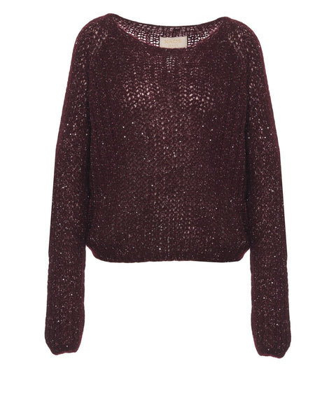 Pullover mit Pailletten-Applikationen