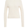 Cable-knit sweater