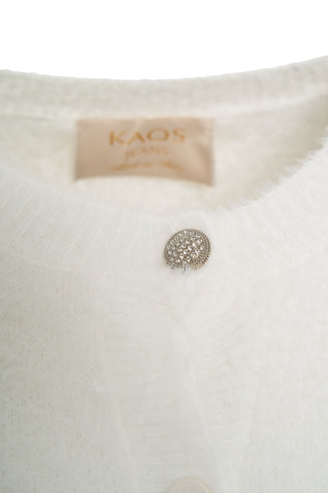 Cardigan with button detail