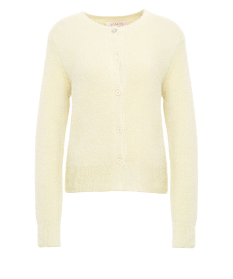 Cardigan con dettaglio bottone