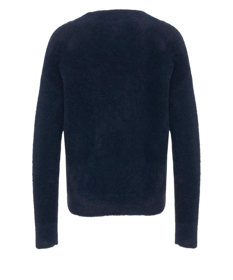 Pullover con scollo a v