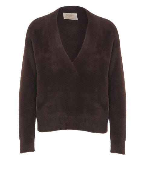 Pullover mit V-Ausschnitt