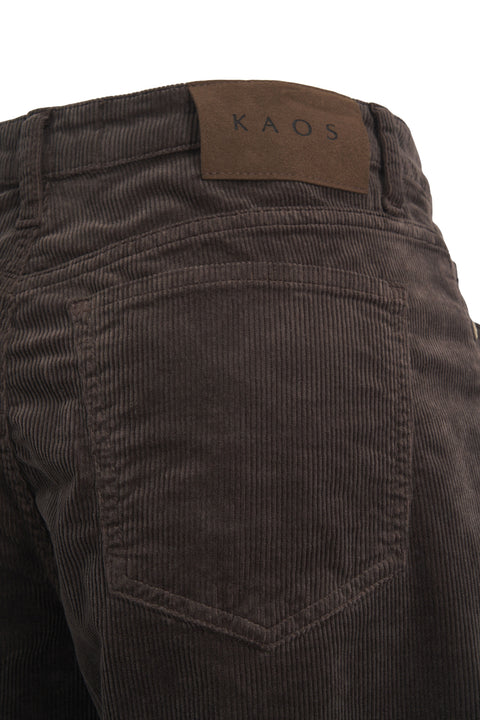 Hose aus Cord 'Sveva'