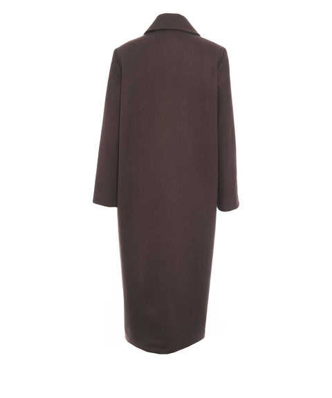 Coat in wool