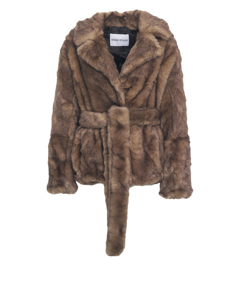 Jacke aus Kunstpelz 'Silena'
