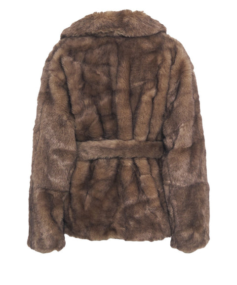 Jacke aus Kunstpelz 'Silena'
