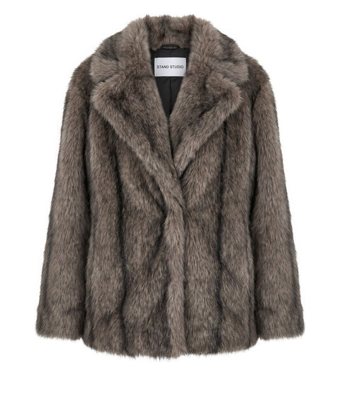 Jacke aus Kunstpelz 'Angelika'