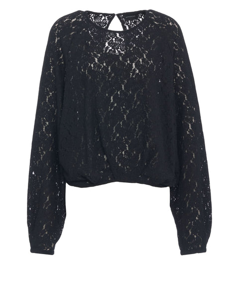 Top con dettaglio in pizzo 'Caterina'