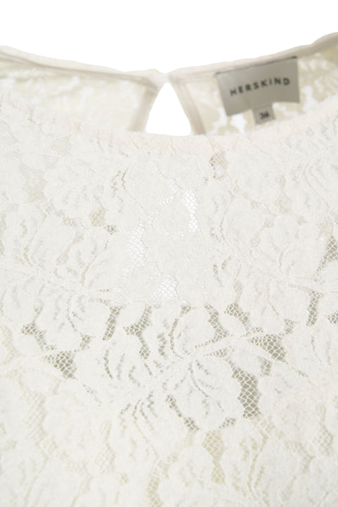 Top mit Spitzendetail 'Caterina'