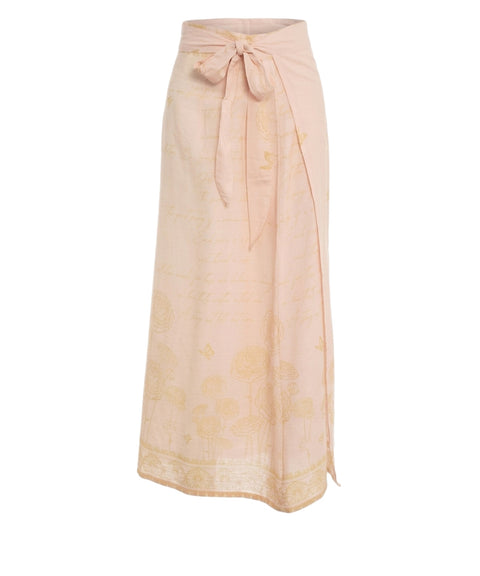 Cotton midi skirt 'Oceana'