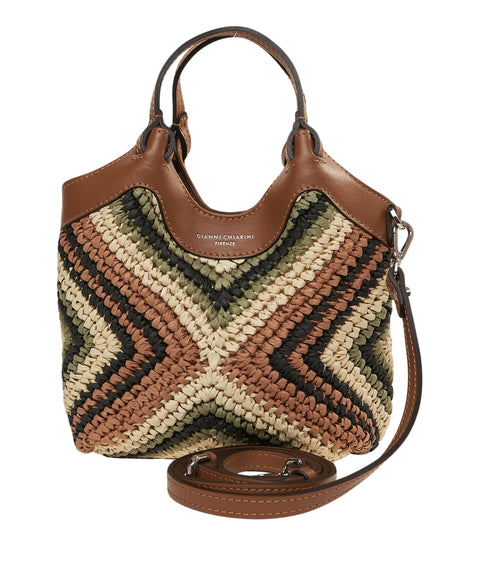 Handtasche aus Raffia 'Dua'