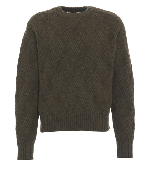 Maglia 'Pull Court Torsadé'