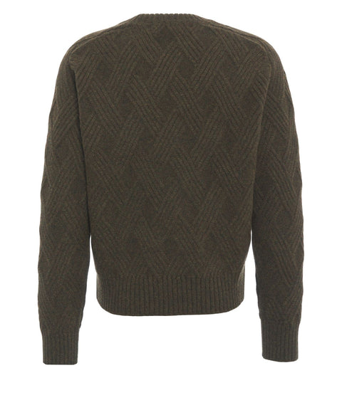 Maglia 'Pull Court Torsadé'