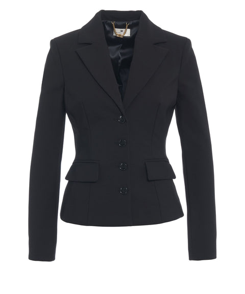 Blazer con spalline imbottite
