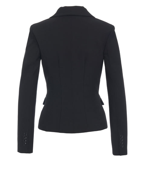 Blazer con spalline imbottite