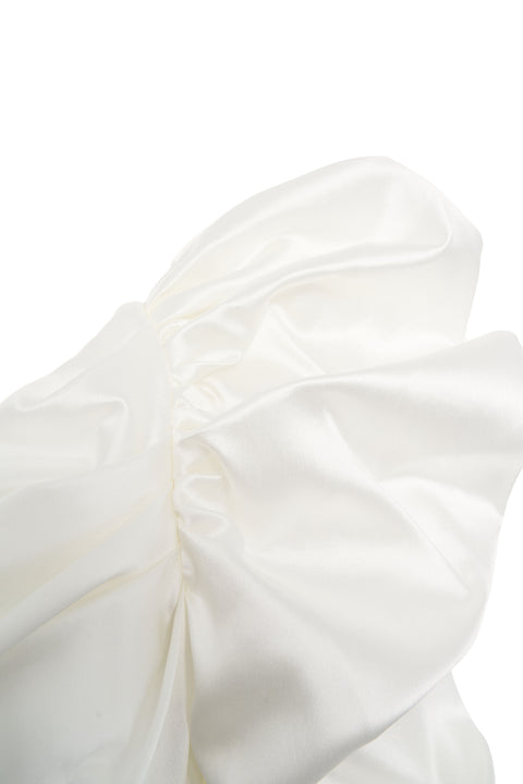 Maxikleid mit Puffärmel
