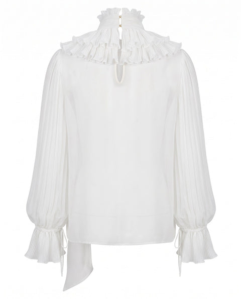 Bluse mit Rüschendetails