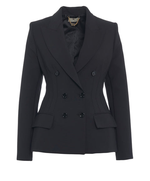 Blazer con tasche a patta