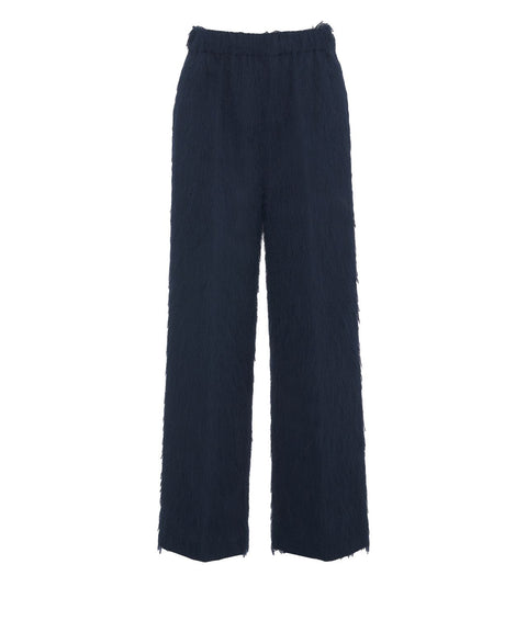 Pantaloni con frange