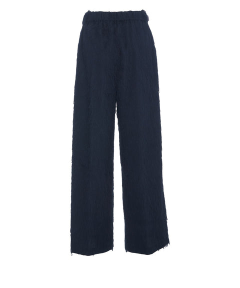Pantaloni con frange