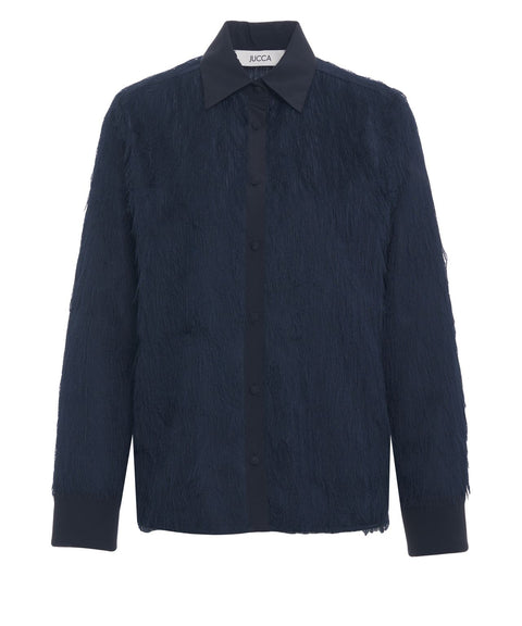 Bluse mit Fransendetails