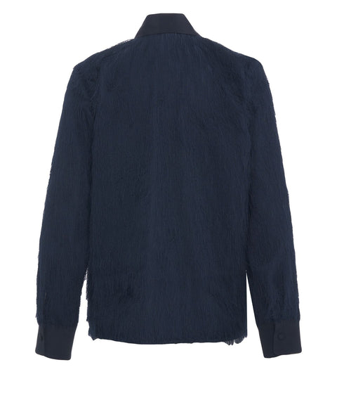 Bluse mit Fransendetails