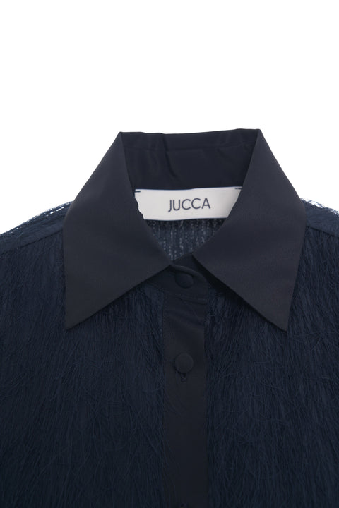 Bluse mit Fransendetails