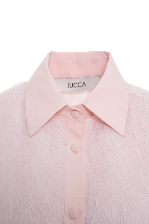 Bluse mit Fransendetails