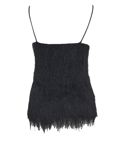 Top mit Fransendetails