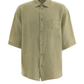 Kurzarm Hemd aus Leinen