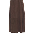 Suede midi skirt 'Nahee'