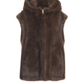 Faux fur gilet