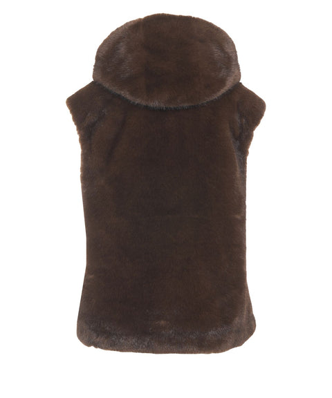 Gilet in pelliccia sintetica