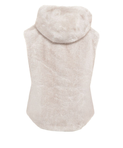 Faux fur gilet
