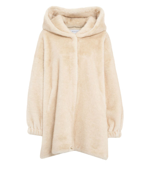 Cappotto in pelliccia sintetica