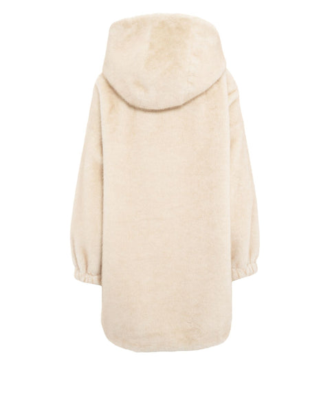 Cappotto in pelliccia sintetica