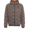 Hooded quilted jacket