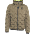 Hooded quilted jacket