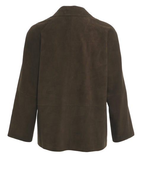 Suede blazer 'Lara'