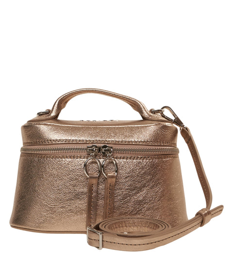 Handbag in leather