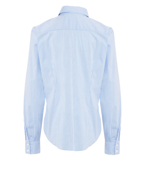 Camicia con fantasia a righe