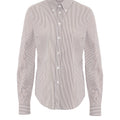 Camicia con fantasia a righe