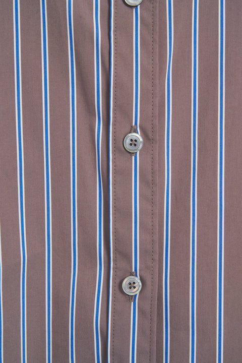 Camicia con motivo a righe