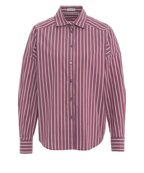 Bluse mit Streifenmuster