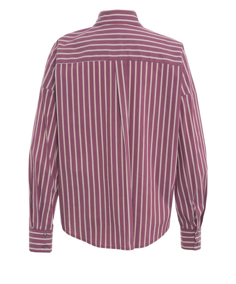 Bluse mit Streifenmuster